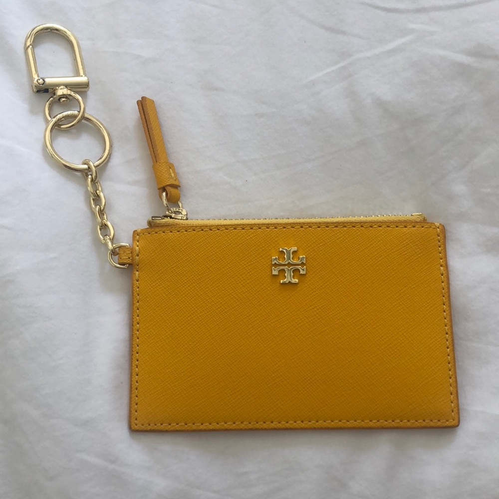 Tory Burch clip on wallet